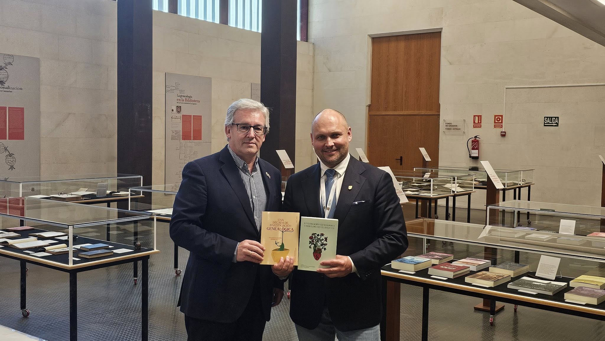 Remigijus Bimba su kolega Fernando D. Rossi-Ferraroli Delgado